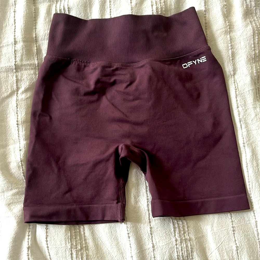 Plum purple dfyne shorts
